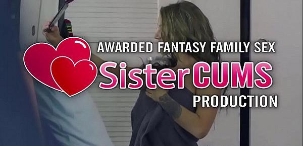  Evalin Stone Teases Pussy for Brother - SisterCums.com